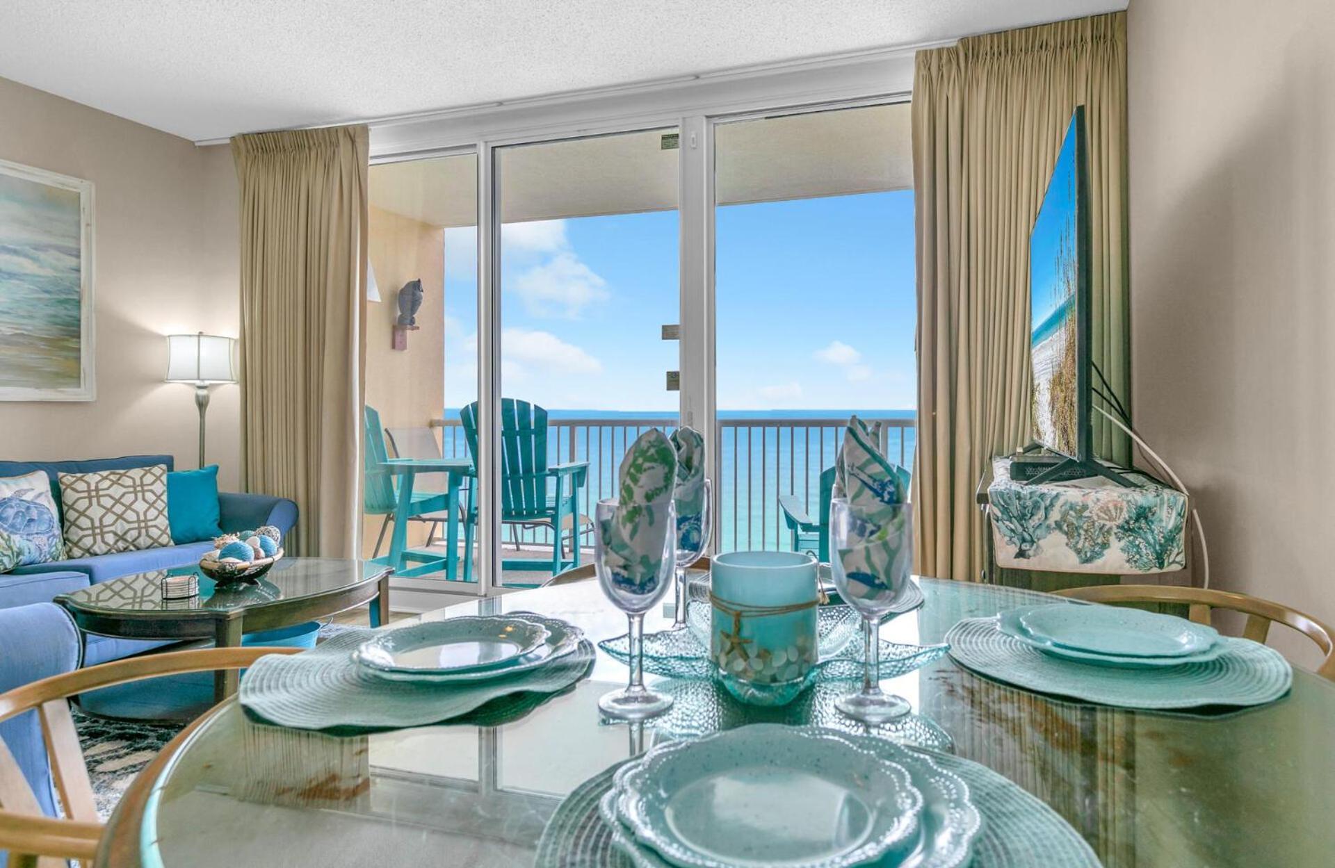 Stunning Ocean & Sunset Views, Direct Beach Access With 2 King Bedrooms At Panama City Beach, Fl Eksteriør billede