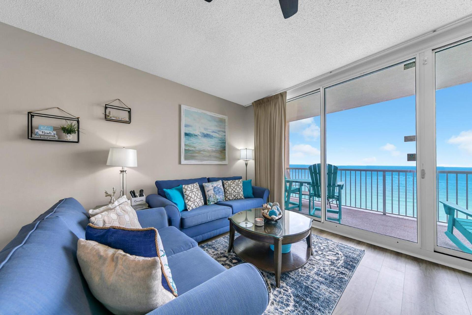 Stunning Ocean & Sunset Views, Direct Beach Access With 2 King Bedrooms At Panama City Beach, Fl Eksteriør billede