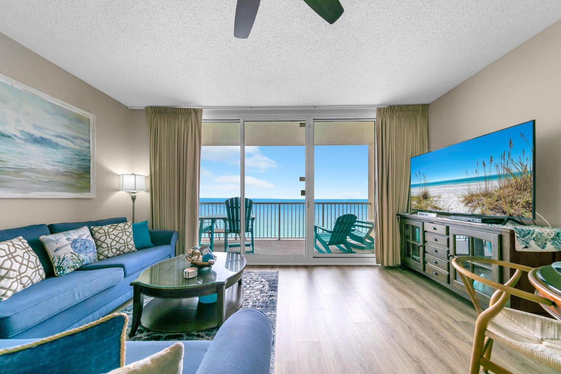 Stunning Ocean & Sunset Views, Direct Beach Access With 2 King Bedrooms At Panama City Beach, Fl Eksteriør billede